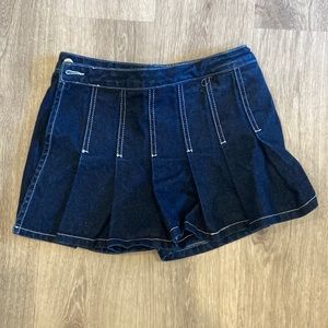 Denim skort brand new no tags
